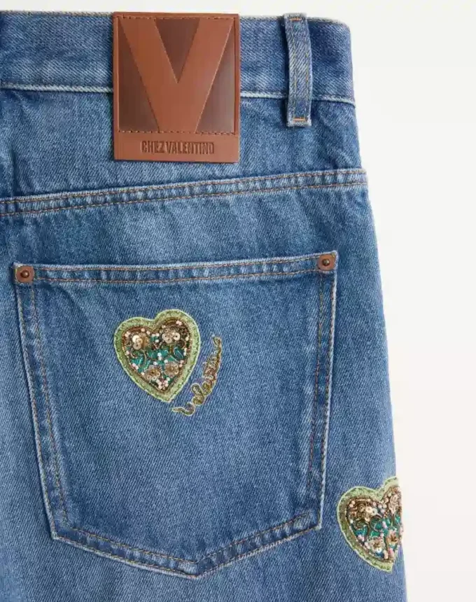 Pantalones vaqueros bordados Pantalones vaqueros bordados