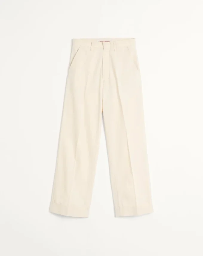 Pantalones vaqueros con vuelta