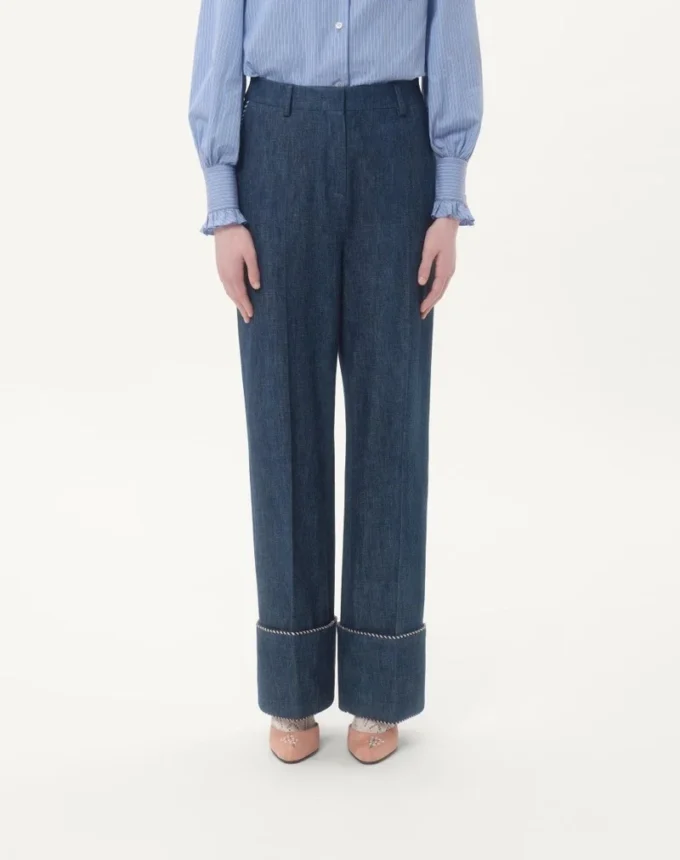 Pantalones vaqueros de cambray Pantalones vaqueros de cambray