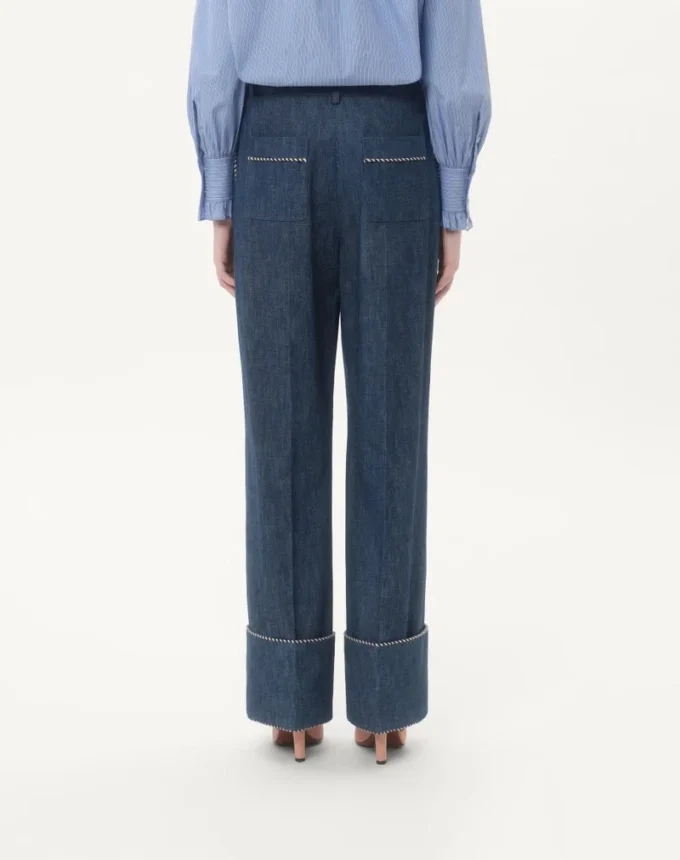 Pantalones vaqueros de cambray Pantalones vaqueros de cambray