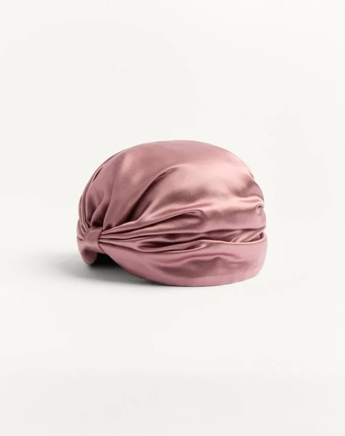 Pañuelo turbante de seda