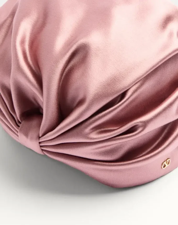 Pañuelo turbante de seda