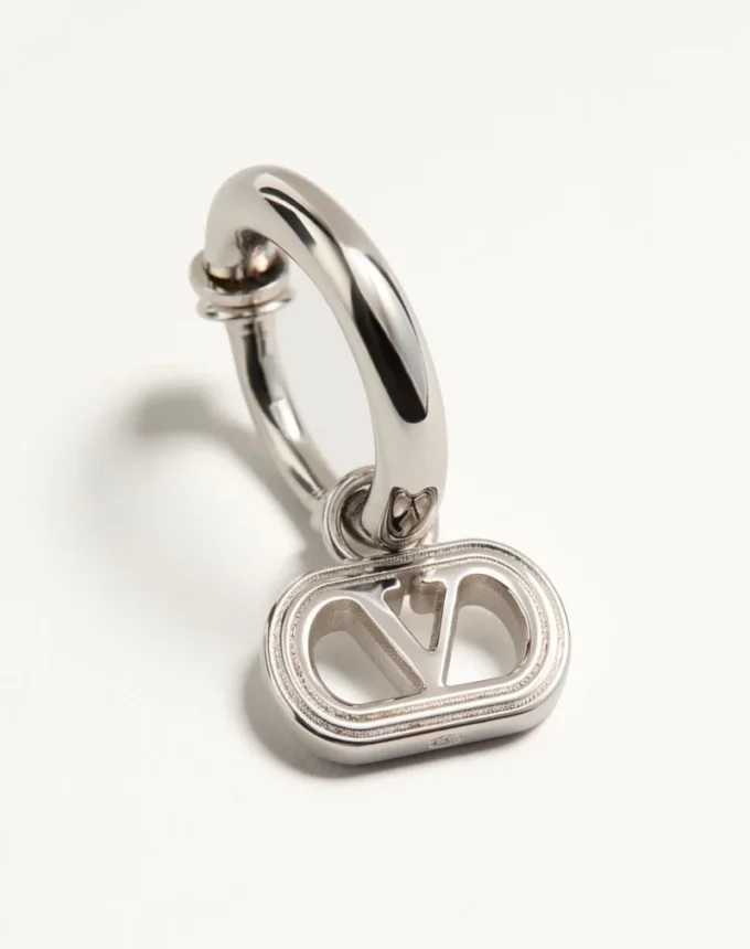 Pendiente Valentino Garavani Ovalette Mono en metal