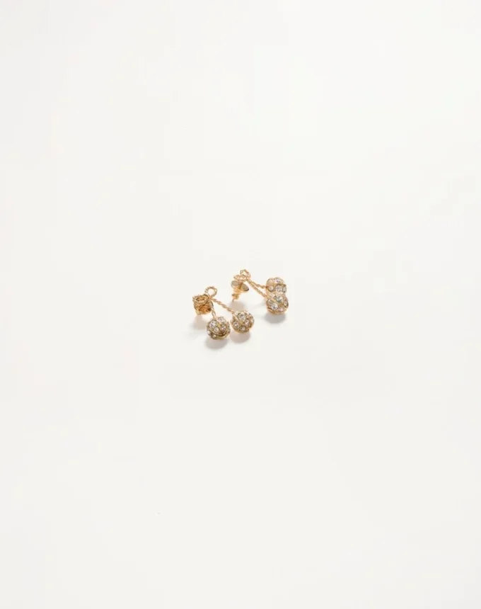 Pendientes Cherryfic de metal y cristal Swarovski® Pendientes Cherryfic de metal y cristal Swarovski®