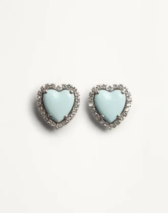 Pendientes Coeur Hyperbole en metal, resina y cristales Swarovski® Pendientes Coeur Hyperbole en metal, resina y cristales Swarovski®