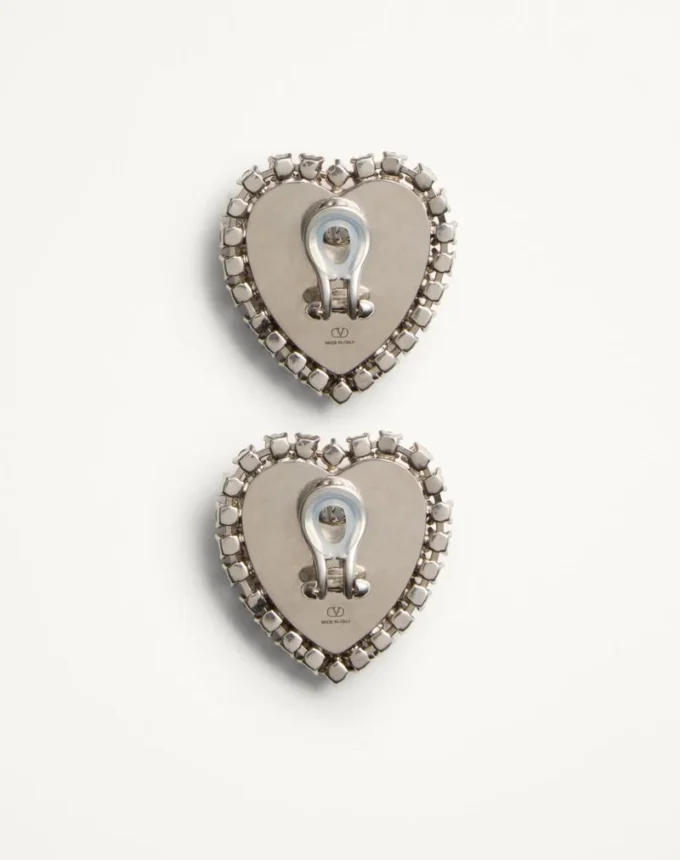 Pendientes Coeur Hyperbole en metal, resina y cristales Swarovski® Pendientes Coeur Hyperbole en metal, resina y cristales Swarovski®