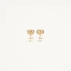 Pendientes Ovalette de metal con perlas Swarovski® Pendientes Ovalette de metal con perlas Swarovski®