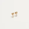 Pendientes Ovalette de metal con perlas Swarovski® Pendientes Ovalette de metal con perlas Swarovski®
