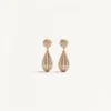 Pendientes Poetiques Des Gouttes de metal y cristales Swarovski® Pendientes Poetiques Des Gouttes de metal y cristales Swarovski®