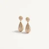 Pendientes Poetiques Des Gouttes de metal y cristales Swarovski® Pendientes Poetiques Des Gouttes de metal y cristales Swarovski®