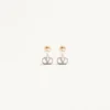 Pendientes Vlogo Signature en metal, perlas y cristales Swarovski® Pendientes Vlogo Signature en metal, perlas y cristales Swarovski®