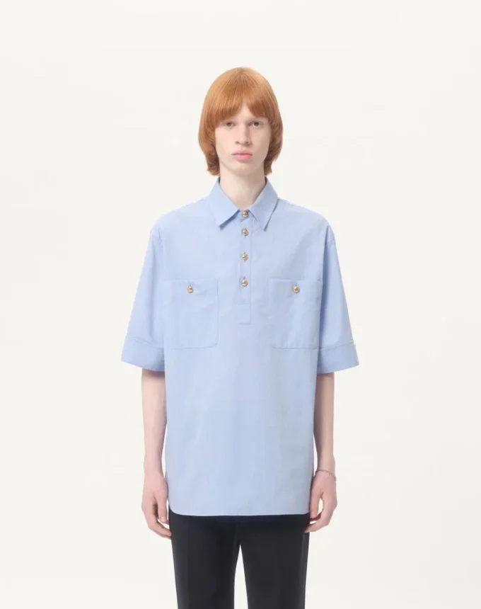 Polo de algodón Oxford Polo de algodón Oxford