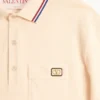 Polo de piqué de algodón con parche Vlogo Polo de piqué de algodón con parche Vlogo