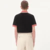 Polo de piqué de algodón con parche Vlogo Polo de piqué de algodón con parche Vlogo
