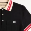 Polo de piqué de algodón con parche Vlogo Polo de piqué de algodón con parche Vlogo