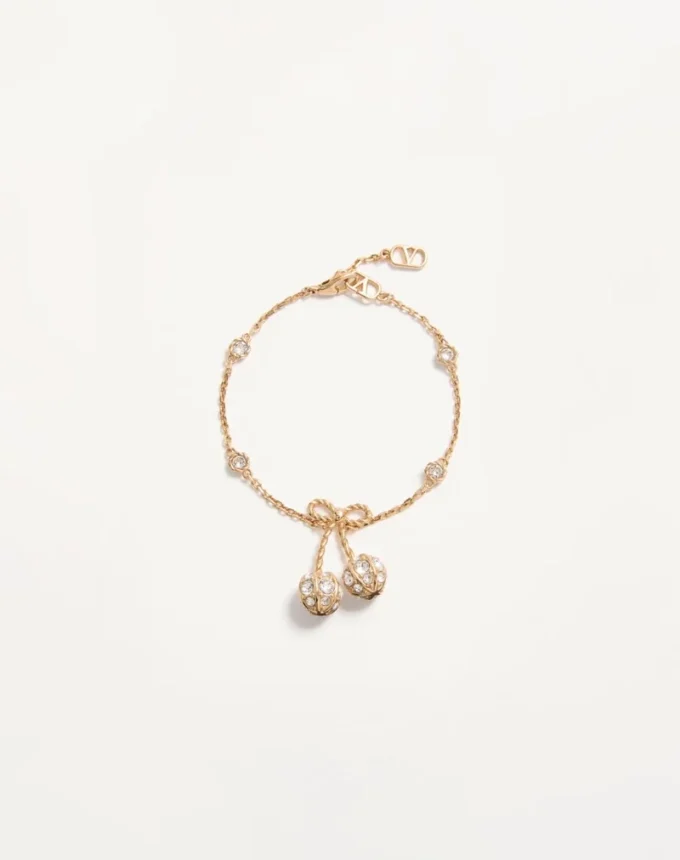 Pulsera Cherryfic de metal y cristales Swarovski®