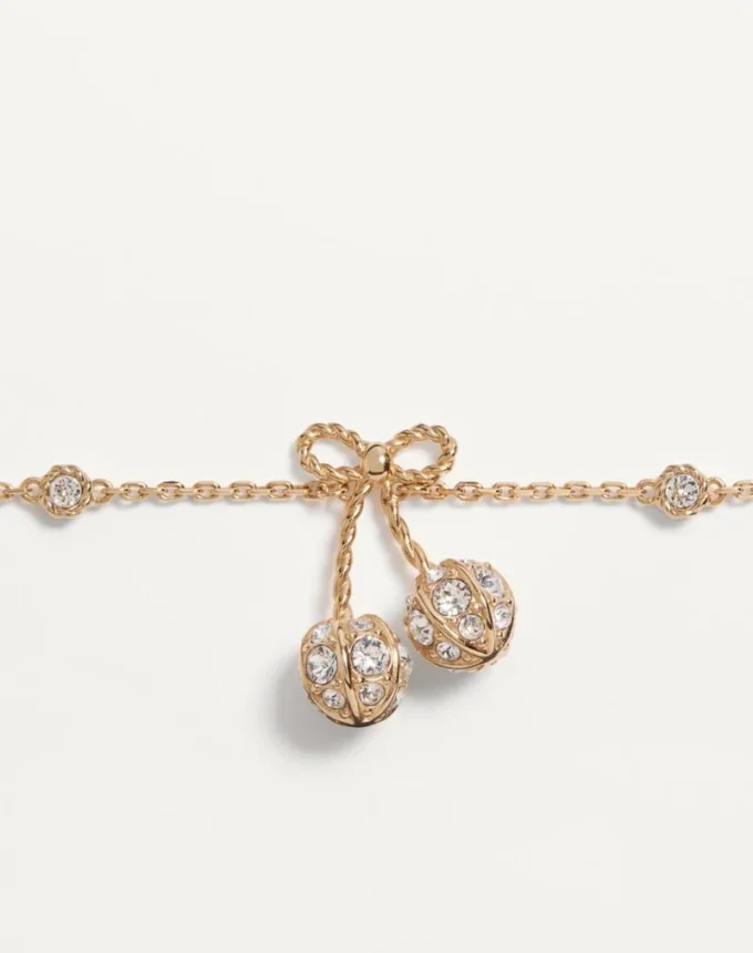 Pulsera Cherryfic de metal y cristales Swarovski®