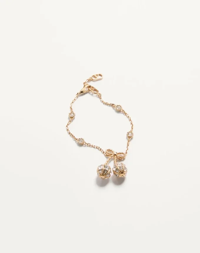 Pulsera Cherryfic de metal y cristales Swarovski®