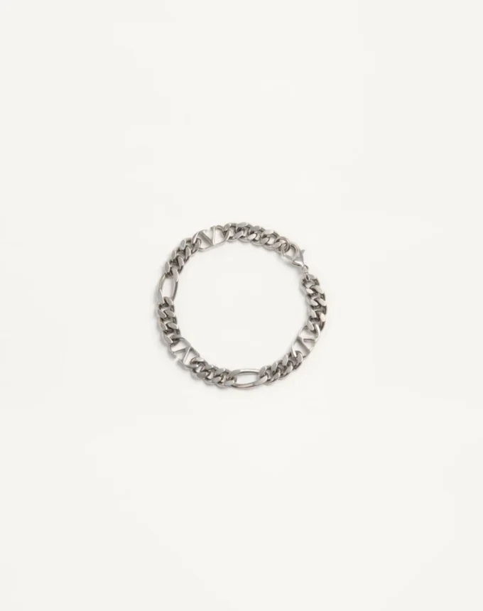 Pulsera de metal con el logotipo VLogo Pulsera de metal con el logotipo VLogo