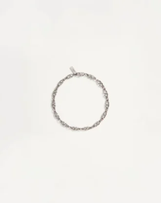 Pulsera de metal con el logotipo VLogo Pulsera de metal con el logotipo VLogo