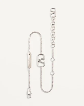 Pulsera de metal con el logotipo VLogo Pulsera de metal con el logotipo VLogo