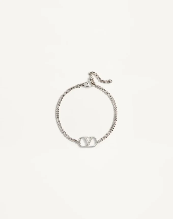 Pulsera metálica con el logotipo de Valentino Garavani Pulsera metálica con el logotipo de Valentino Garavani