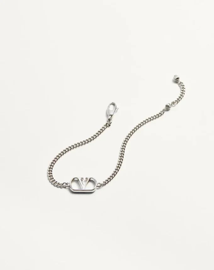Pulsera metálica con el logotipo de Valentino Garavani Pulsera metálica con el logotipo de Valentino Garavani