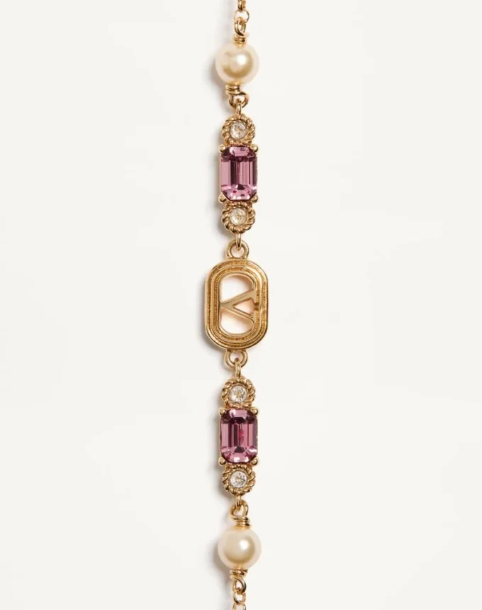 Pulsera Ovalette en metal, perlas y cristales Swarovski® Pulsera Ovalette en metal, perlas y cristales Swarovski®