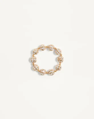 Pulsera Poetiques Des Gouttes de metal y cristal Swarovski®