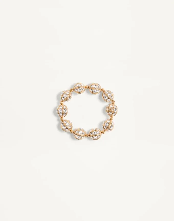 Pulsera Poetiques Des Gouttes de metal y cristal Swarovski® Pulsera Poetiques Des Gouttes de metal y cristal Swarovski®
