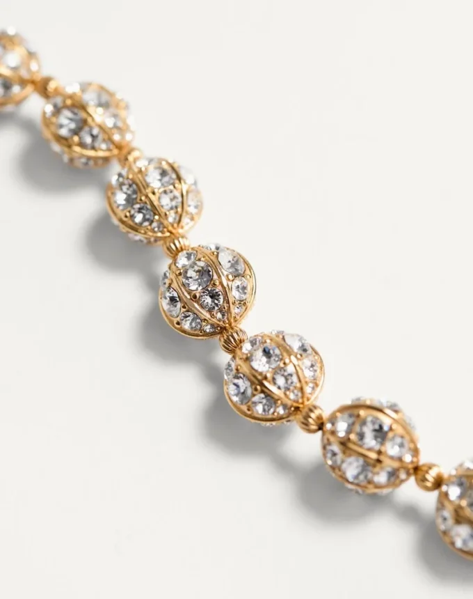 Pulsera Poetiques Des Gouttes de metal y cristal Swarovski® Pulsera Poetiques Des Gouttes de metal y cristal Swarovski®