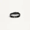 Pulsera Vlogo Signature de piel de becerro granulada Pulsera Vlogo Signature de piel de becerro granulada