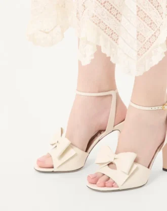 Sandalias Bowow en piel de cabrito 95 mm