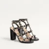 Sandalias con correa al tobillo Rockstud de 90 mm