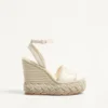 Sandalias con cuña Vlogo Torchon en napa de 130 mm Sandalias con cuña Vlogo Torchon en napa de 130 mm