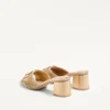 Sandalias con cuña y logotipo metálico bordado Cornely de 60 mm Sandalias con cuña y logotipo metálico bordado Cornely de 60 mm