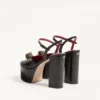 Sandalias con plataforma Panthea en piel de cabrito de 125 mm Sandalias con plataforma Panthea en piel de cabrito de 125 mm