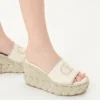 Sandalias de cuña Vlogo Torchon en napa de 100 mm Sandalias de cuña Vlogo Torchon en napa de 100 mm
