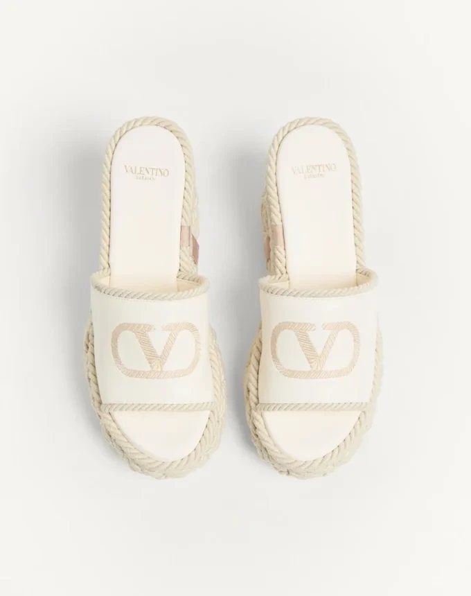Sandalias de cuña Vlogo Torchon en napa de 100 mm Sandalias de cuña Vlogo Torchon en napa de 100 mm