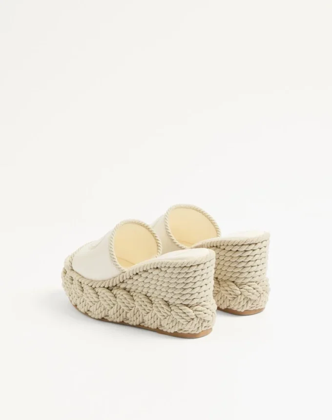 Sandalias de cuña Vlogo Torchon en napa de 100 mm Sandalias de cuña Vlogo Torchon en napa de 100 mm