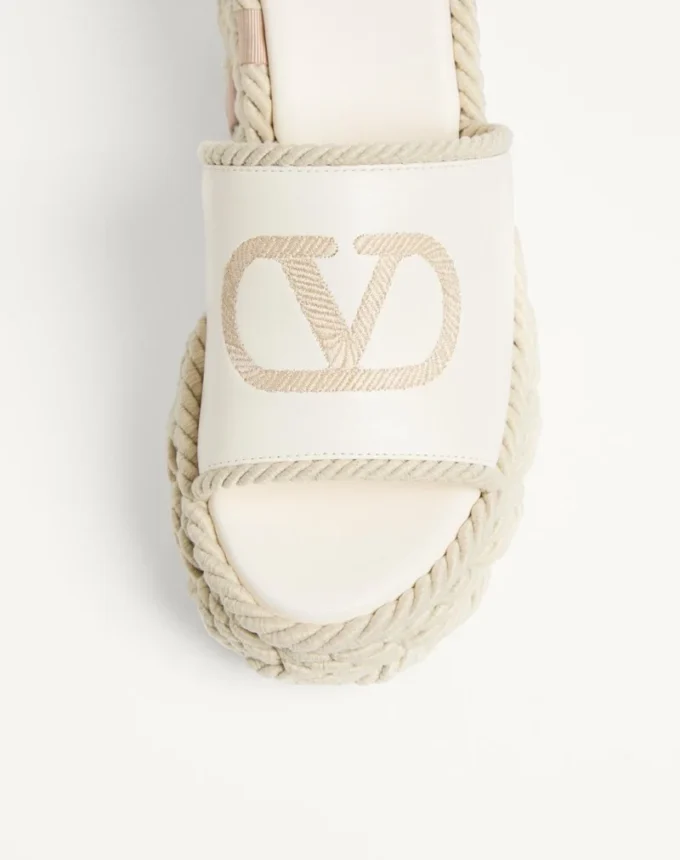 Sandalias de cuña Vlogo Torchon en napa de 100 mm Sandalias de cuña Vlogo Torchon en napa de 100 mm