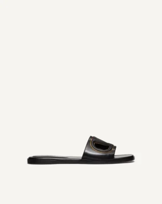 Sandalias de piel de becerro con corte Vlogo