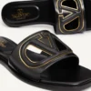 Sandalias de piel de becerro con corte Vlogo Sandalias de piel de becerro con corte Vlogo