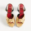 Sandalias de plataforma Crasher con bordado Plus de Pois de 125 mm