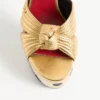 Sandalias de plataforma Crasher con bordado Plus de Pois de 125 mm