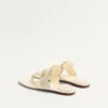 Sandalias de tiras de piel de cabra Plaster Caster Sandalias de tiras de piel de cabra Plaster Caster