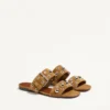 Sandalias deslizantes de piel crust Nellcôte Sandalias deslizantes de piel crust Nellcôte