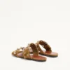 Sandalias deslizantes de piel crust Nellcôte Sandalias deslizantes de piel crust Nellcôte