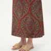 Sandalias deslizantes de piel metalizada con el logotipo VLogo y bordado Cornely