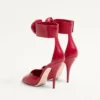 Sandalias Drip Rose de piel de cabrito con cristales de 105 mm Sandalias Drip Rose de piel de cabrito con cristales de 105 mm